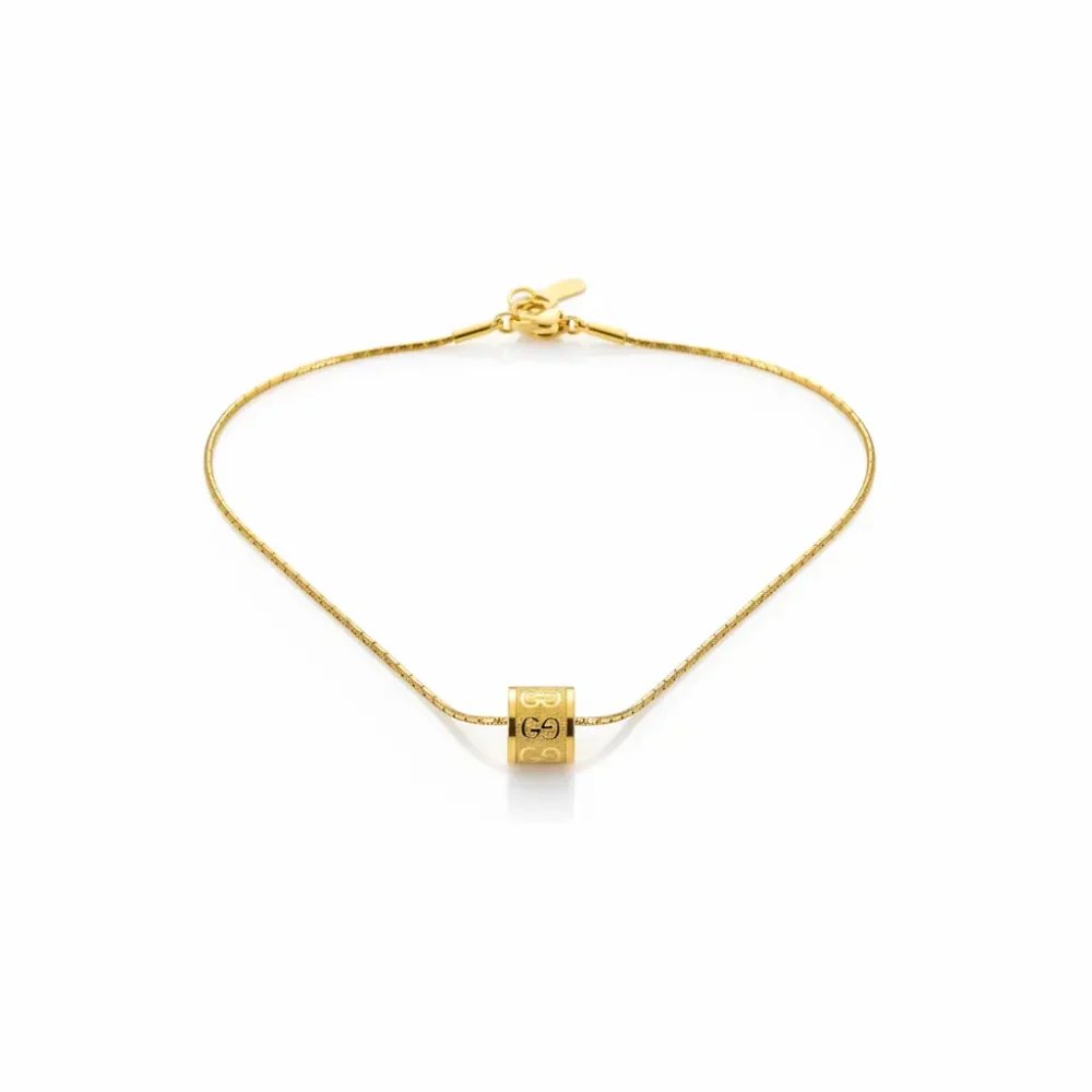 Trendy Jewel | Anti-Tarnish Gold Necklace | Elegant Logo Pendant | Premium Jewelry