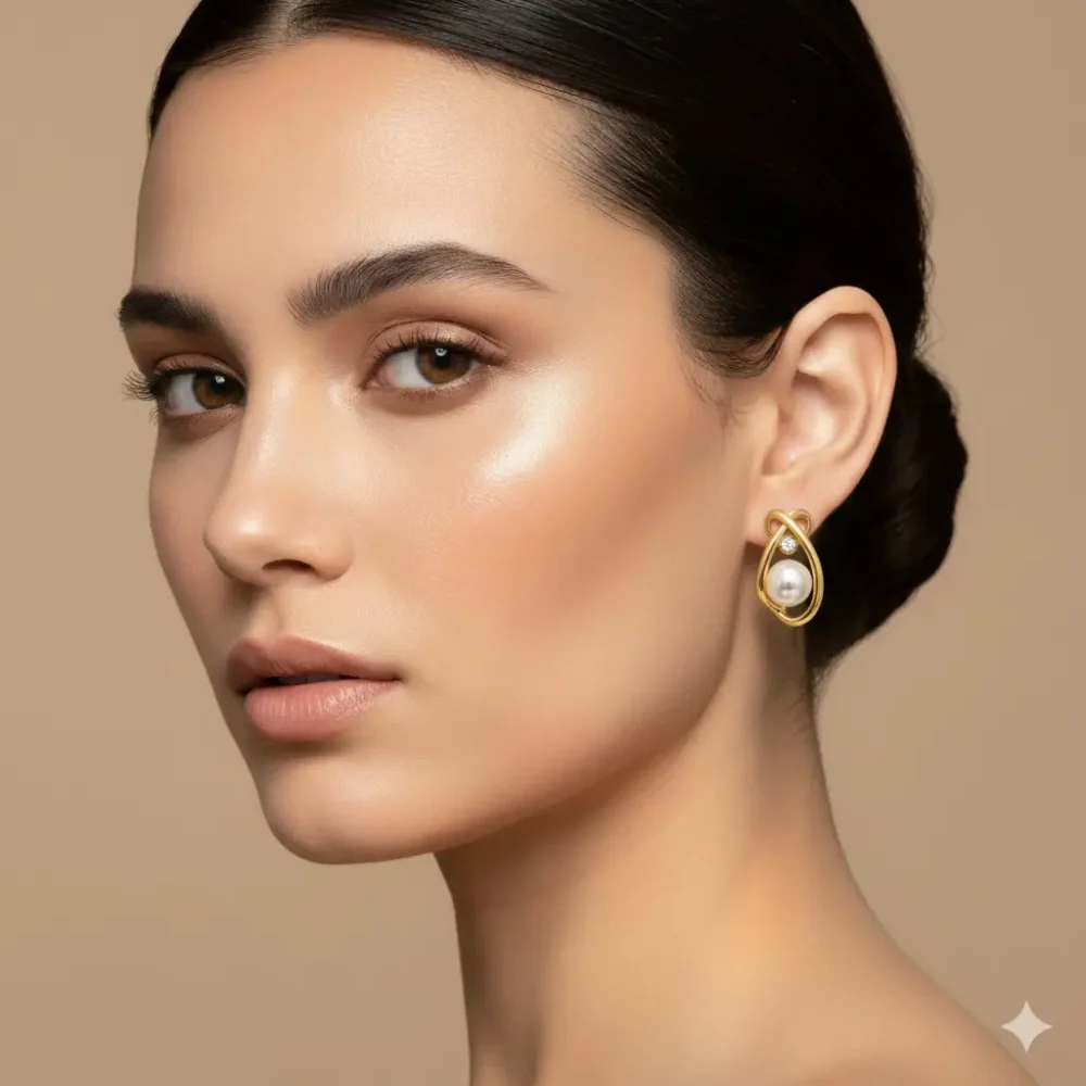 pearl-earrings-diamond-trendy-jewel