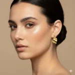 Gold Plated Swirl Design Earrings | Trendy Jewel | Anti-Tarnish Jewellery for Women